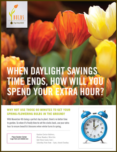 Ad - Daylight Savings - Extra Hour