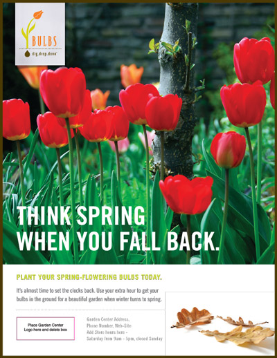 Ad - Daylight Savings - Think Spring
