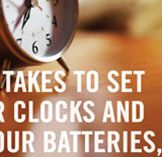 Ad - Daylight Savings - Clocks