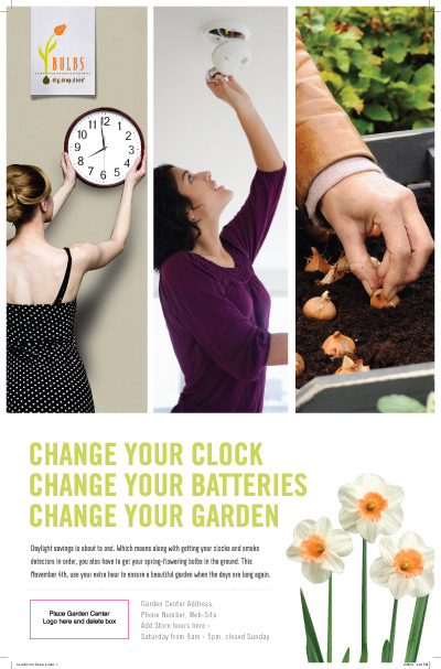 Daylight Savings Poster - Change Your